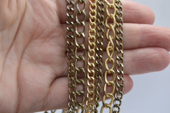 Gold & antique Multiple chains necklace - image 6