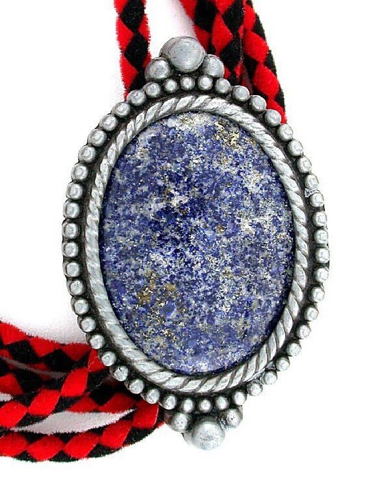 Natural Oval 40x30 Lapis Lazuli Cab Cabochon Gems… - image 2