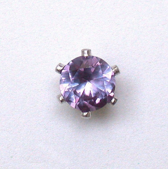 6mm Round Lab Alexandrite Corrundum Gemstone Gem S