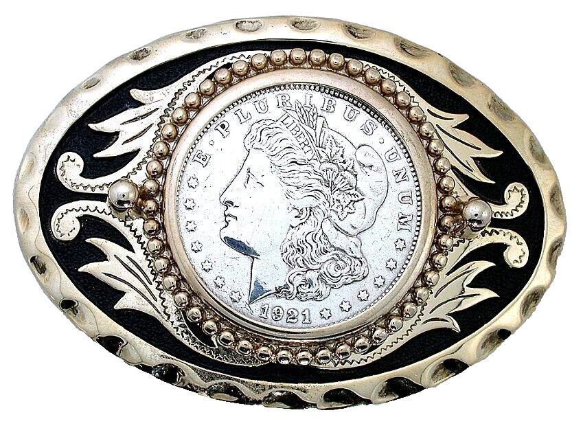 1921 Morgan Silver Dollar Belt Buckle - Etsy