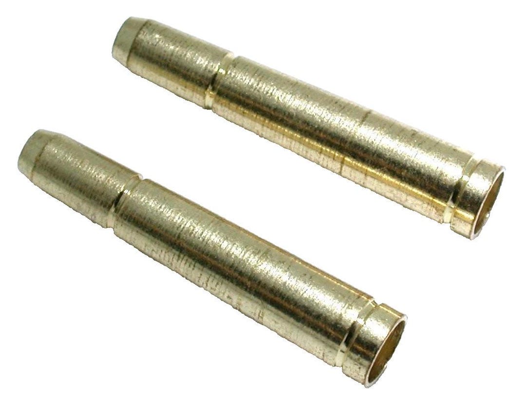 Two Gold Thin Bullet Bolo Bola Tips Cf316oth - Etsy