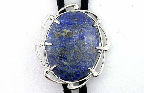 Natural Oval 40x30 Lapis Lazuli Cab Cabochon Gems… - image 2