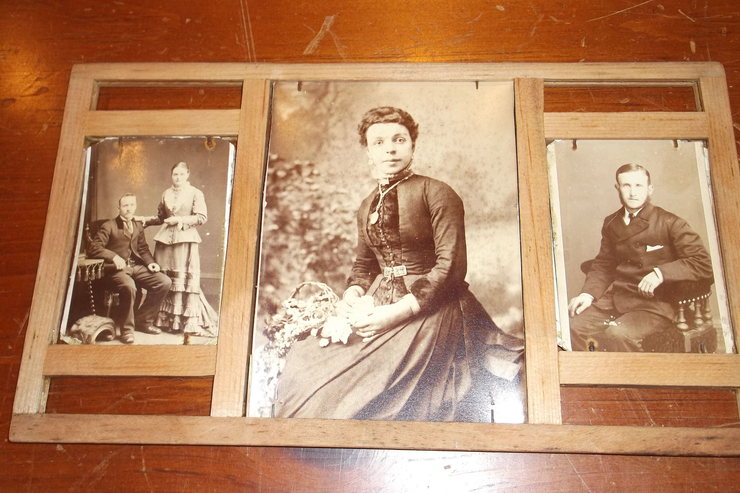 Vintage Collection of 23 Photos - Framed in Handmade Wood Frames - Etsy