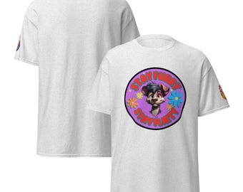 Stay Furry Stay Flirty T-Shirt – Gay Pride Rainbow Daddy Logo