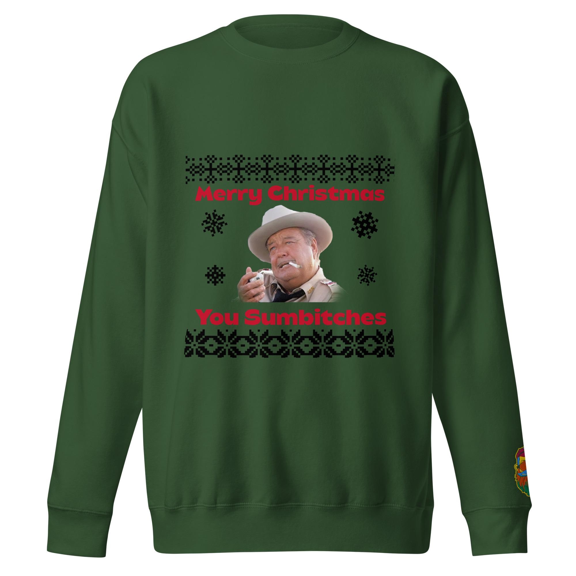 burt reynolds ugly christmas sweater