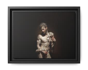 Spotlight On Innocence  -  Framed Canvas Print