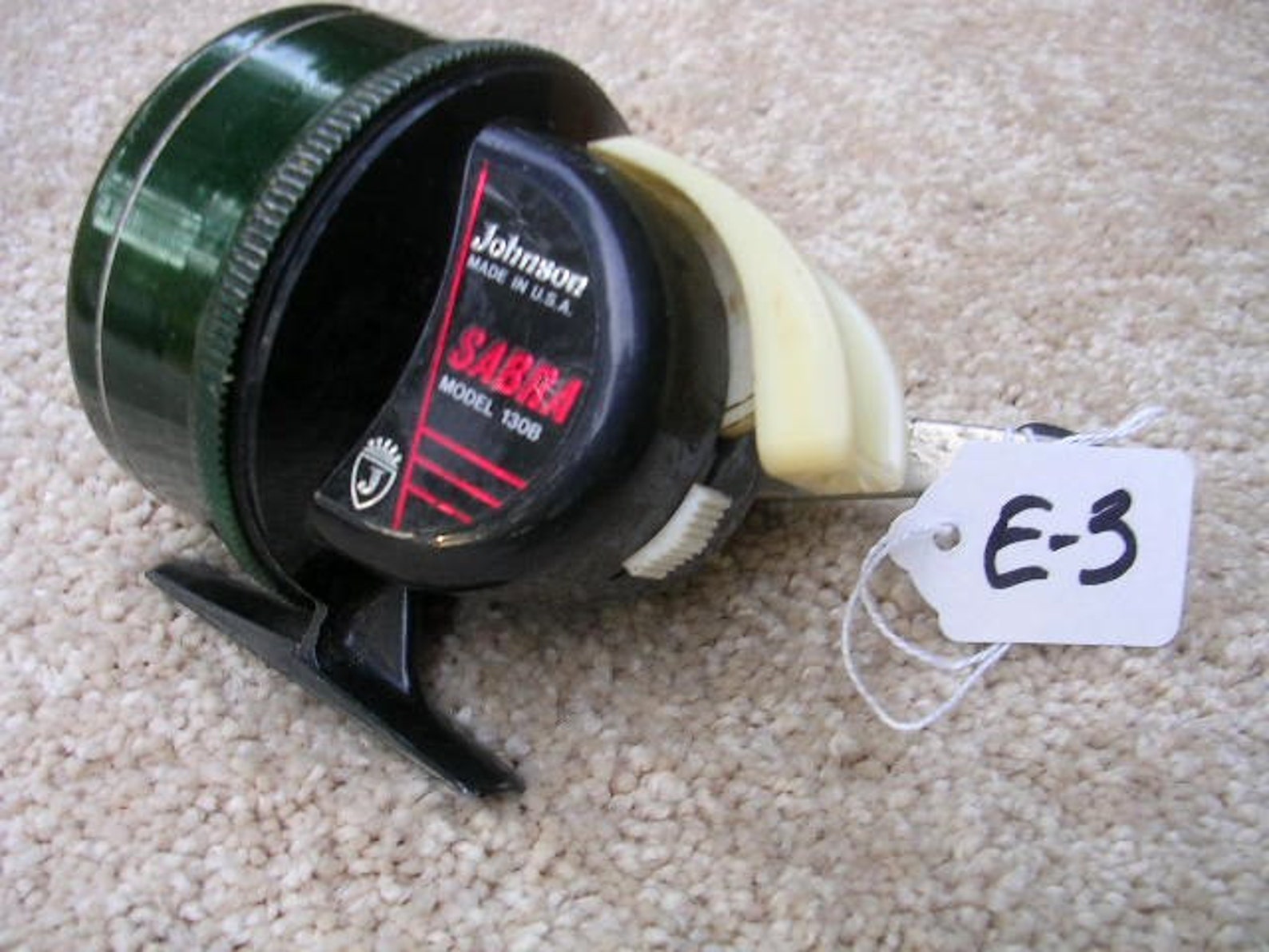 1960s JOHNSON Sabra 130b FISHING REEL Smooooth Priced to Sell Etsy