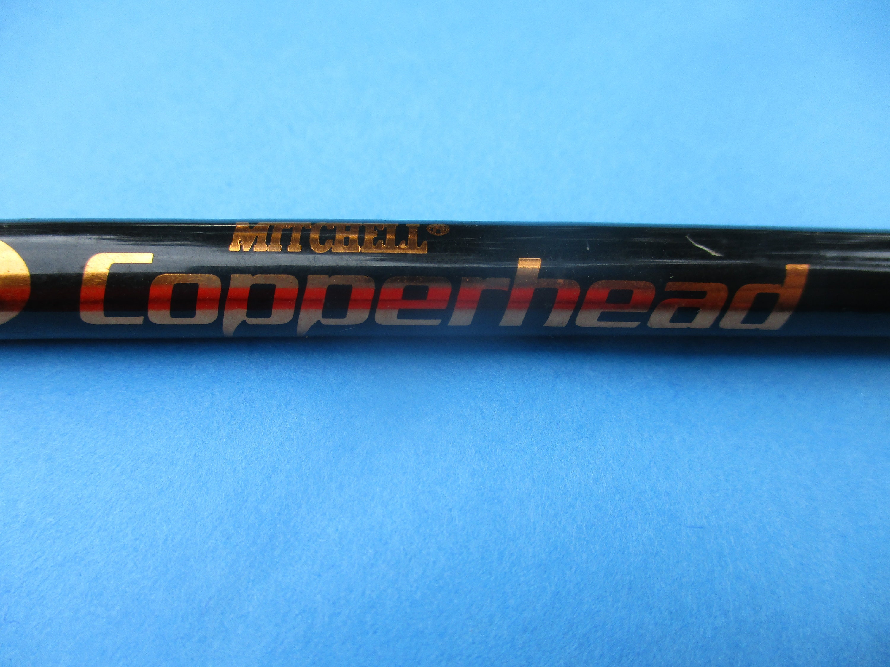 copperhead fishing pole MITCHELL COPPERHEAD Bass Fishing ROD New Old Stock 6-ft 6-in-ft Medium  Action Fresh Water Never Used