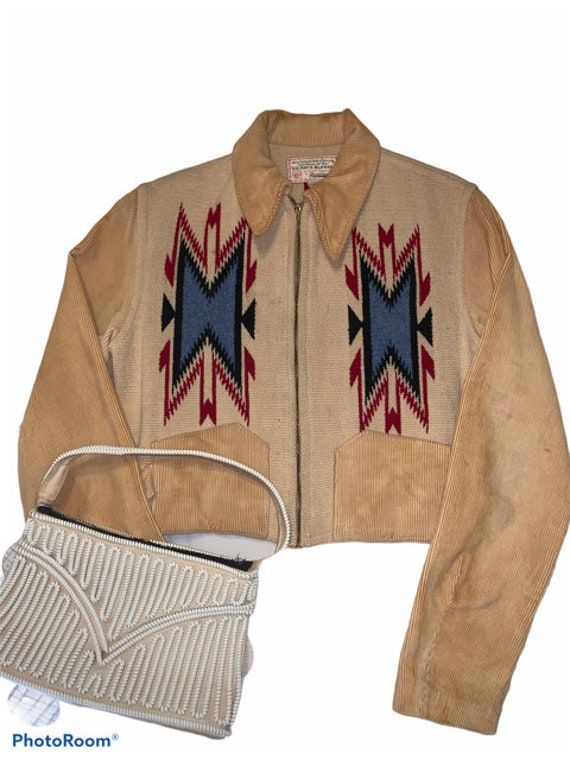 Vintage 1930’s La Azteca Sportswear Chimayo jacket