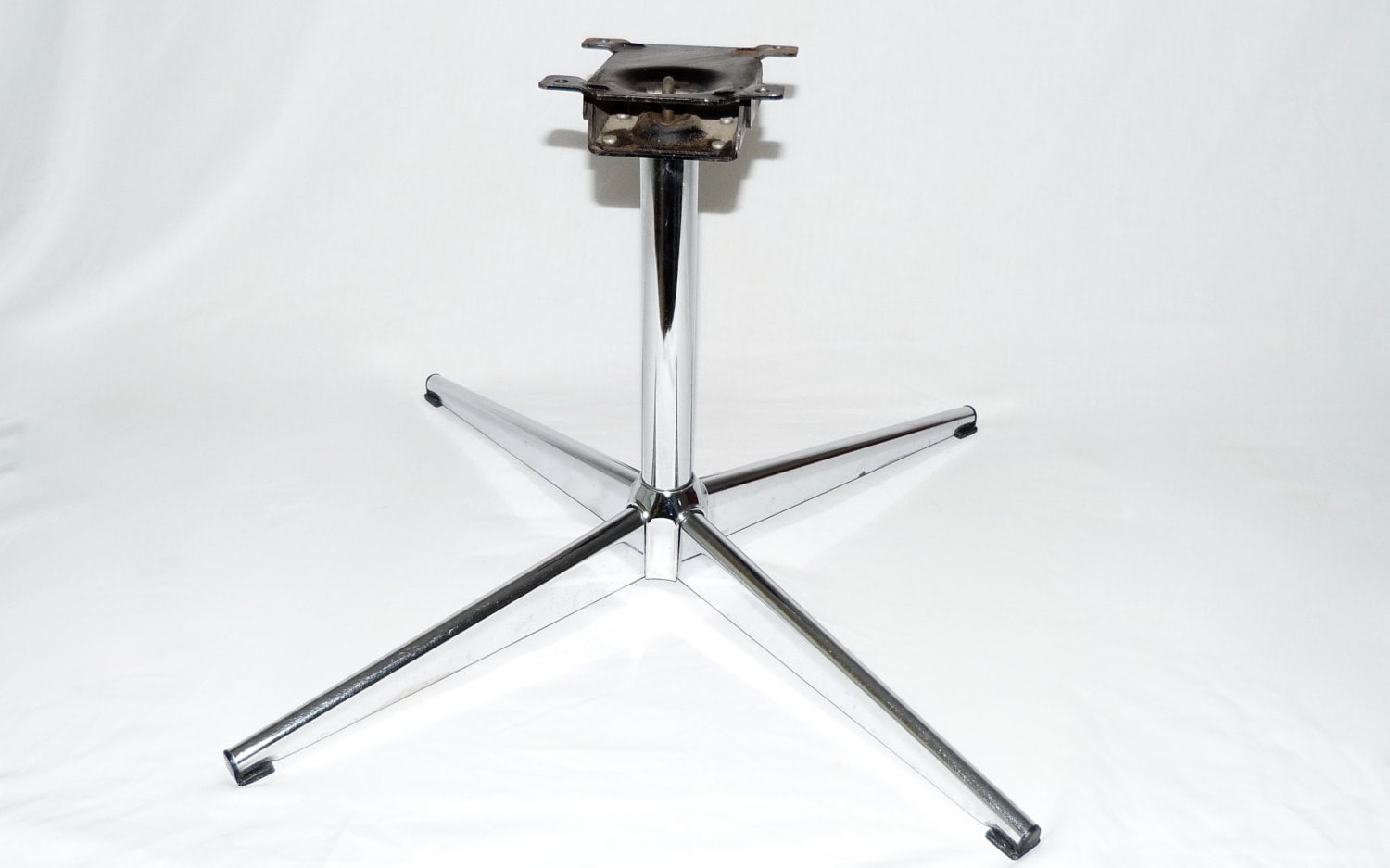 Original Chromcraft Replacement Swivel Chrome Chair Base Etsy