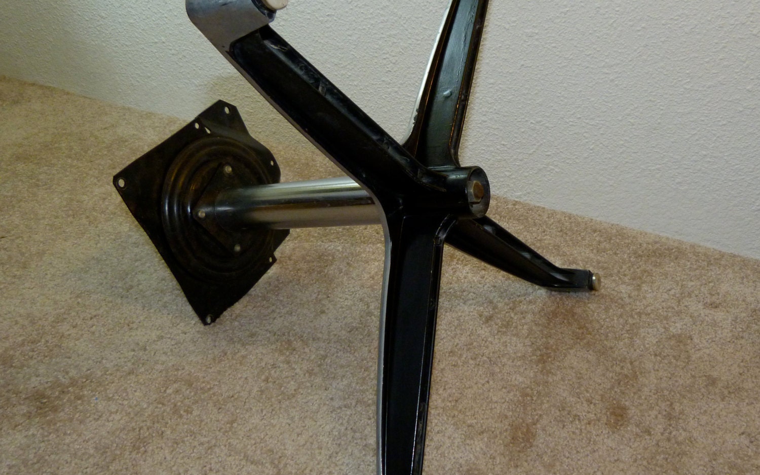 Original Chromcraft Replacement Swivel Chair Base Set of 2 Etsy