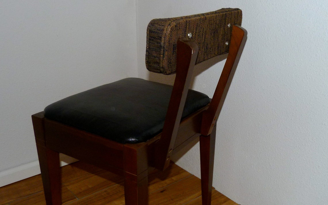 Vintage Singer Sewing Machine Chair Etsy