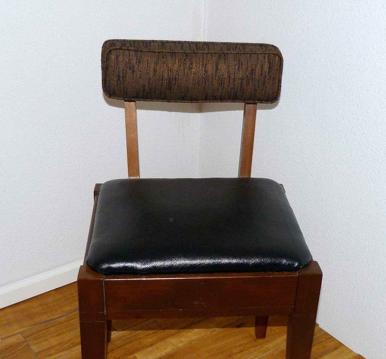 Vintage Singer Sewing Machine Chair Etsy