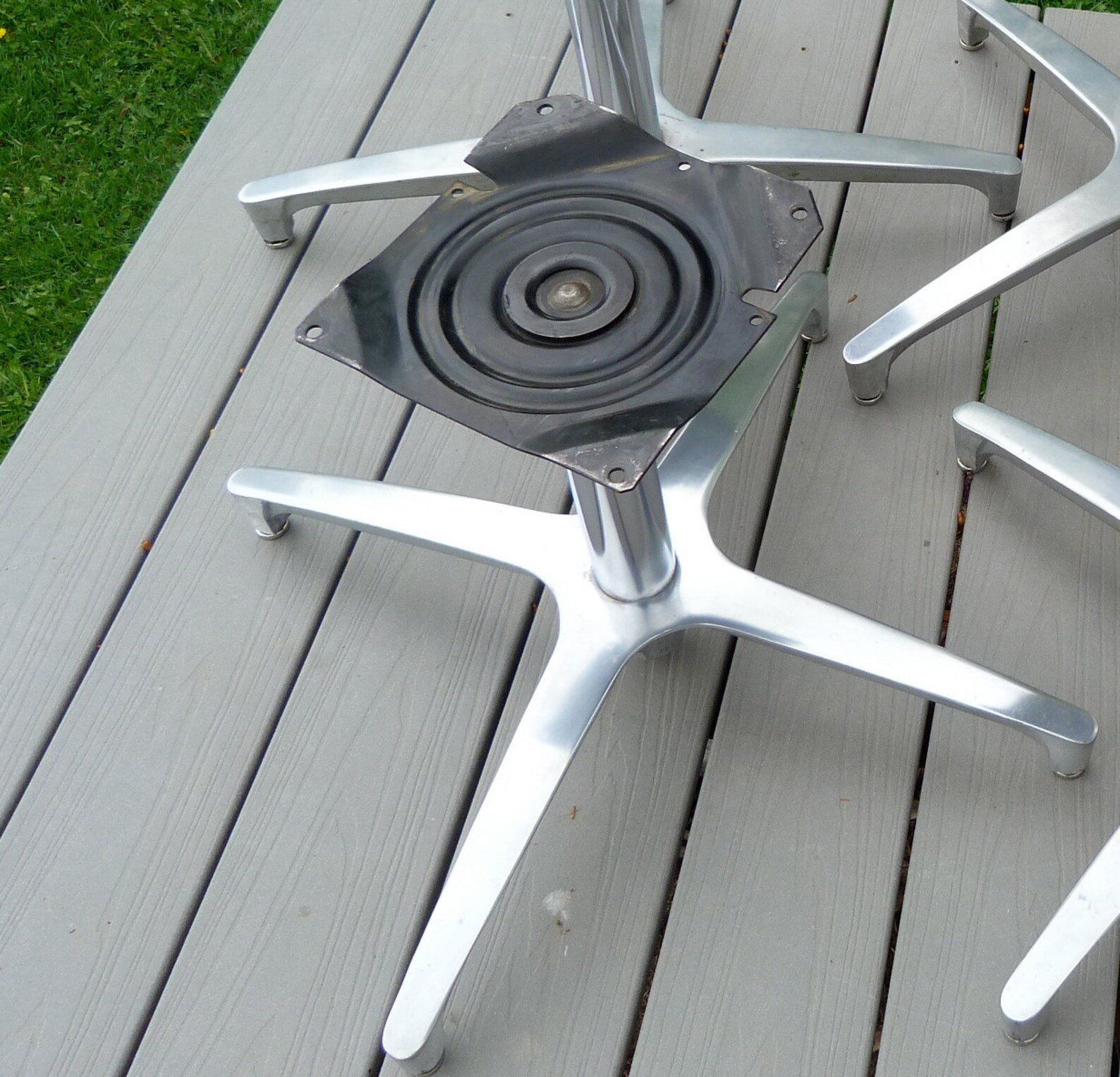 RESERVED Original Chromcraft Replacement Swivel Chair Base Etsy