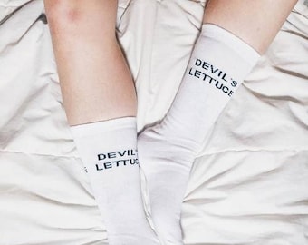 Devil's Lettuce Socks - ALL PROCEEDS DONATED to The Innocence Project