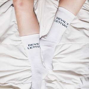 Devil's Lettuce Socks - ALL PROCEEDS DONATED to The Innocence Project