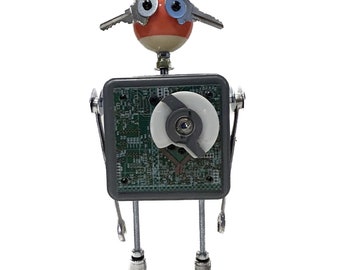 HECTOR 13 (Found Objects Robot Sculpture)