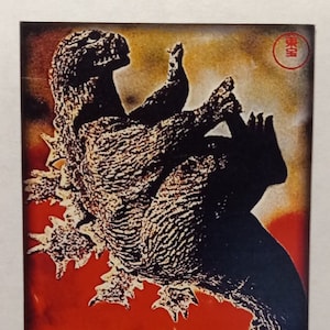 Pop Cultural Image Magnet #1 - King Kong & Godzilla BFF