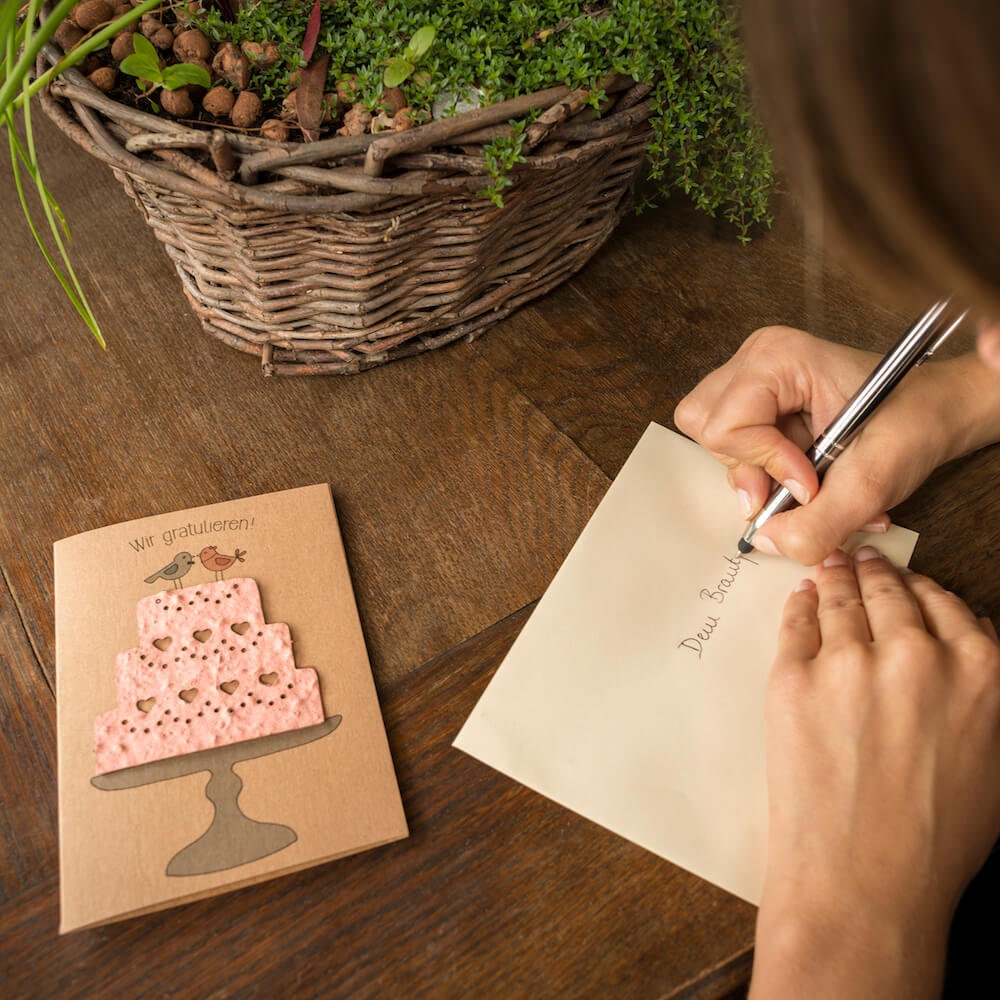 Seed paper Greeting Cards Top 10 One card for each occasion Etsy