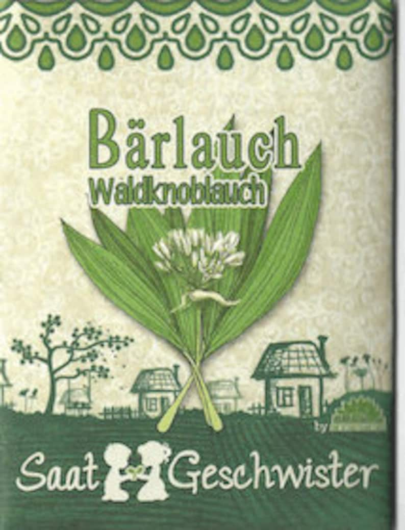 Bärlauch-Saatgut Intensiven & leckeren Bärlauch selber anbauen Samen reichen für 20 Pflanzen afbeelding 2