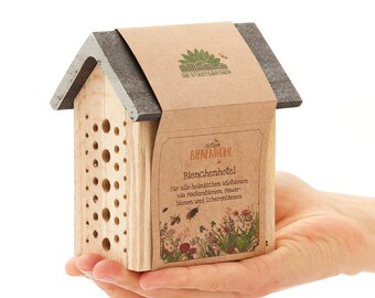 Laboratorio Delle Api Casetta Api Hotel Per Insetti Wildlife Friend - In Legno Di Pino Rifugio Per Insetti Da Giardino