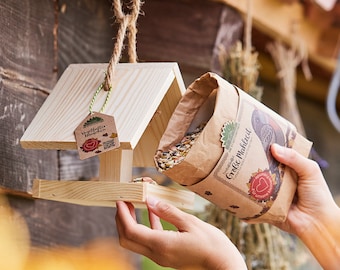 The city gardeners' "Bird feeder incl. bird food 'Big Meal'" | Great gift idea for nature lovers and children