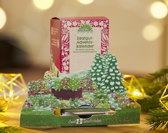 Samen Adventskalender 2023: Nachhaltiger Samen Adventskalender mit Kruter  Samen, und Gemse  Adventskalender Garten, Garten GESCHENK - Etsy.de