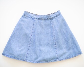 suzanne grae denim skirt