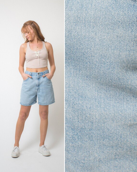 long mom jean shorts
