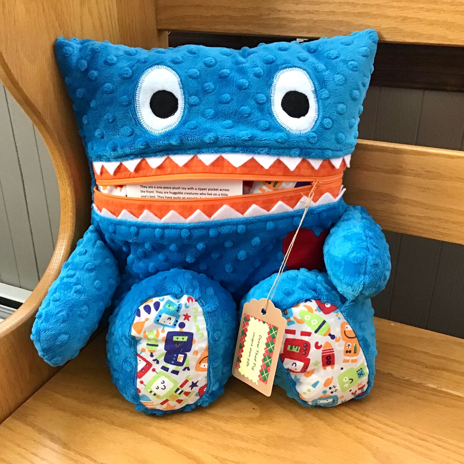 how to make a monster stuffed animal