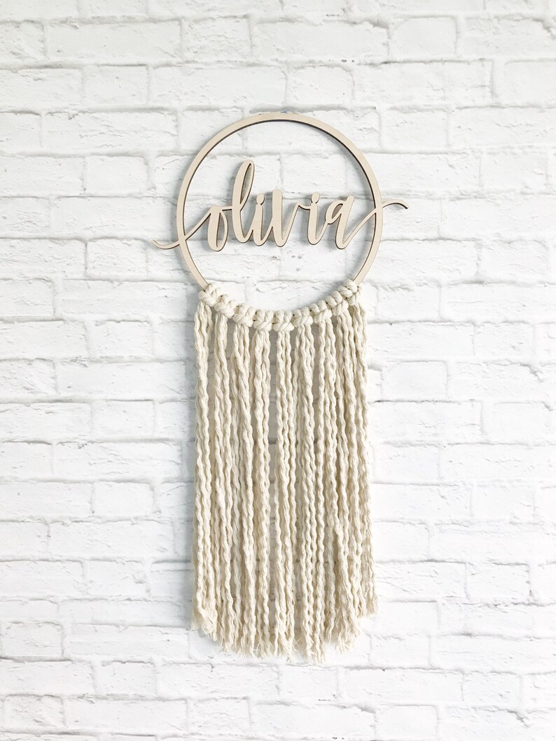 Macrame Wall Hanging Custom Macrame Wall Hanging Wall Etsy