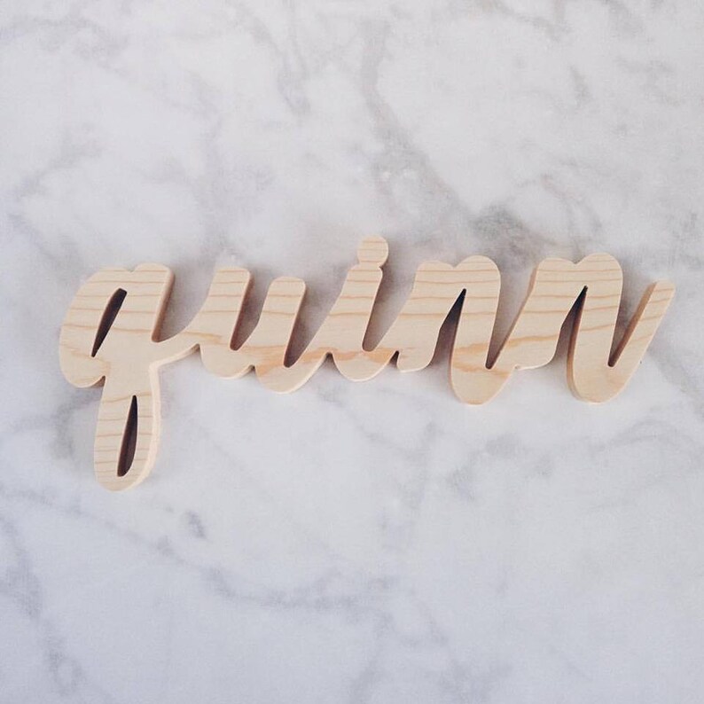 Custom Wood Name Nursery Name Sign Nursery Sign Etsy