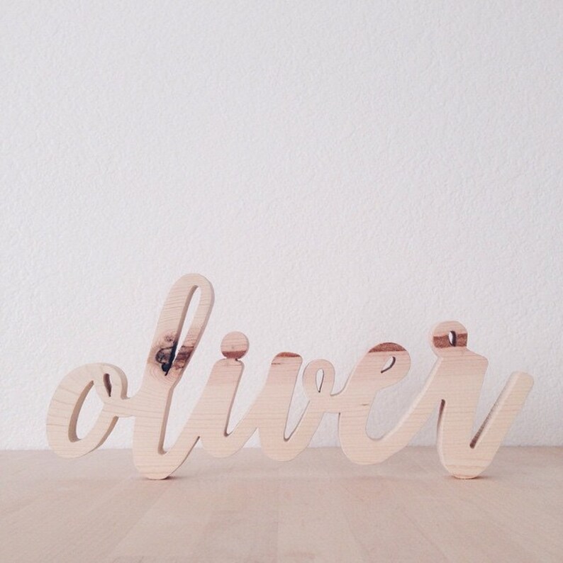 Custom Wood Name Nursery Name Sign Nursery Sign Etsy