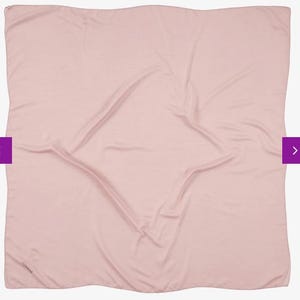 Cotton Square Solid Pink Headscarf,Haircovering, Tichel, Bandana,Hijab, Chemo Wrap