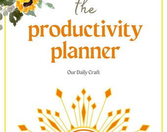 2024 Printable Planner and Productivity Pages