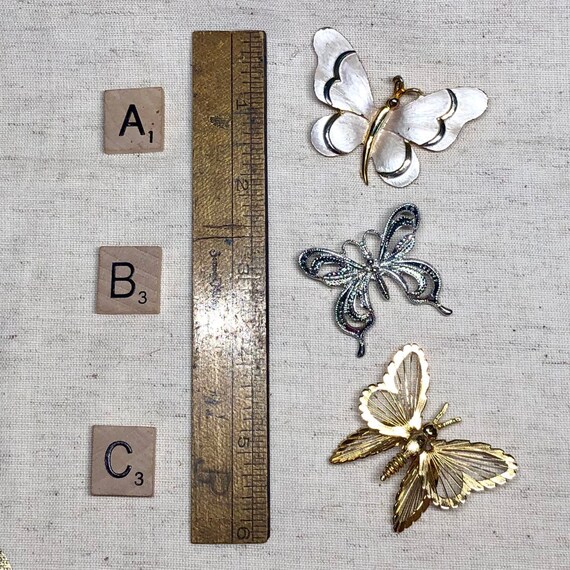 butterfly pins and brooches