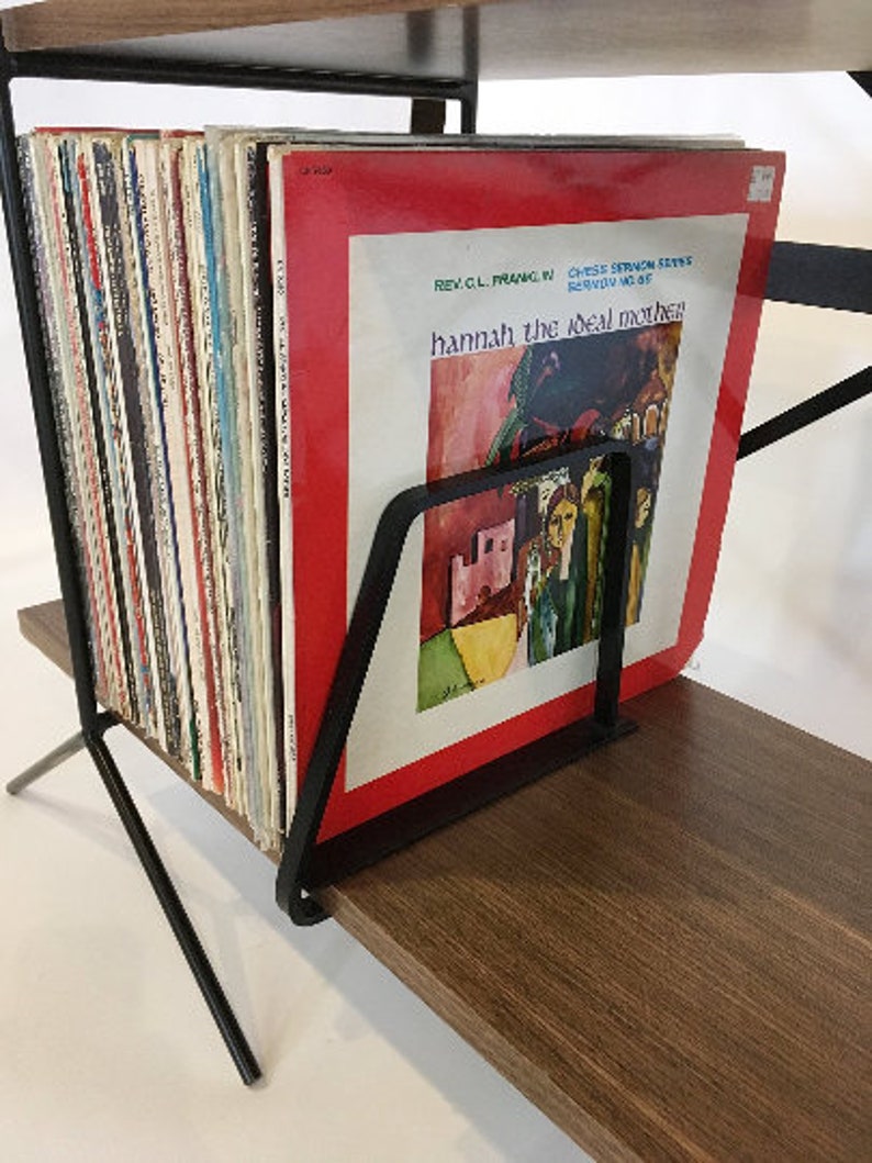 Mid Century Modern Bookends for LP Records or Books one pair Etsy