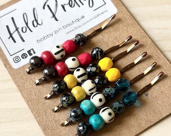 Beach Hair pins for Women - Birthday Gift Girls - Fancy Bobby pins - Teenage girl gifts