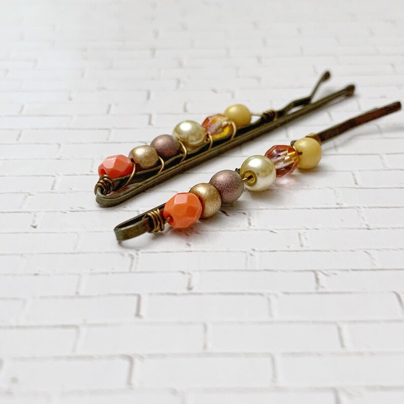 Summer Hair Pins Funky Bobby Pin Barrettes Thin Hair Etsy