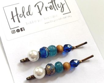 Decorative Bobby pins - Dance teacher gifts - Birthday gift for women - Boho Hair barrette