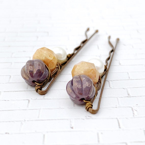 Unique Hair Pins For Women Pretty Bobby Pin Jewelry Gifts Etsy