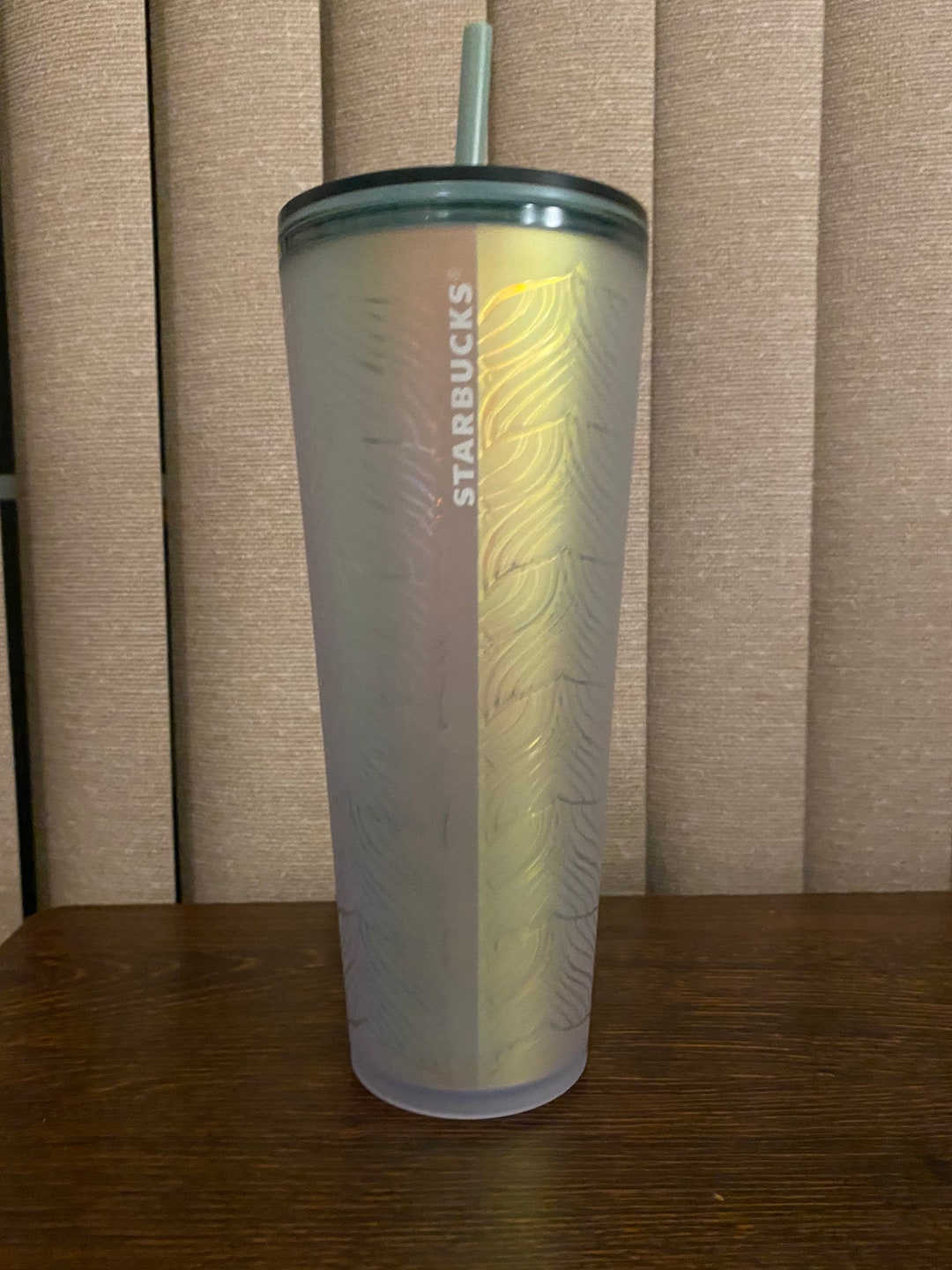 Rare Starbucks 50th Anniversary Undersea Tail Soft Touch Matte Etsy