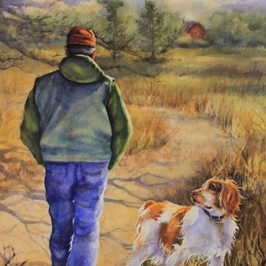 Brittany Spaniel Print