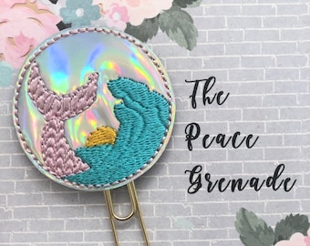 Mermaid planner clip