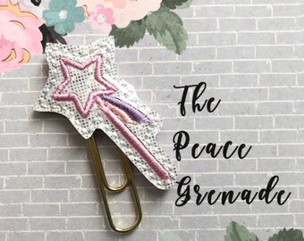 Star wand planner clip