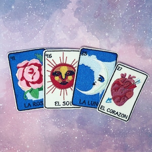 Mexican Loteria Embroidered Patch