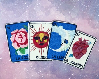Mexican Loteria Embroidered Patch