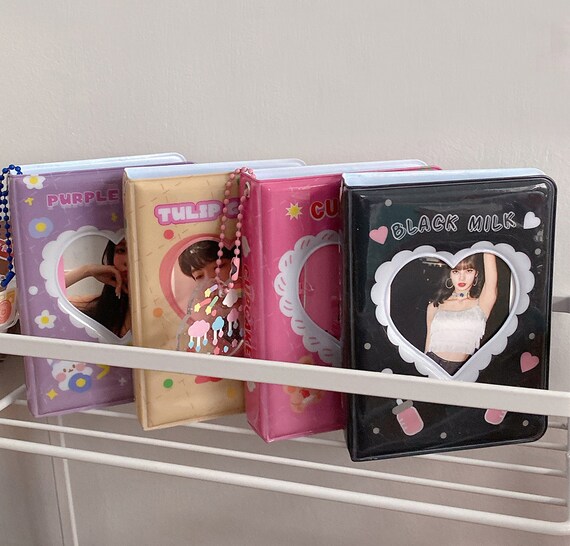 Heart Photo Album, Cute Photo Album, Mini Polaroid Album 3 Inch 