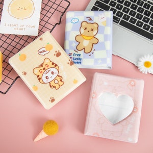 Heart Photo Album, Cute Printed Photo Collect Book, Mini Instax Film Album