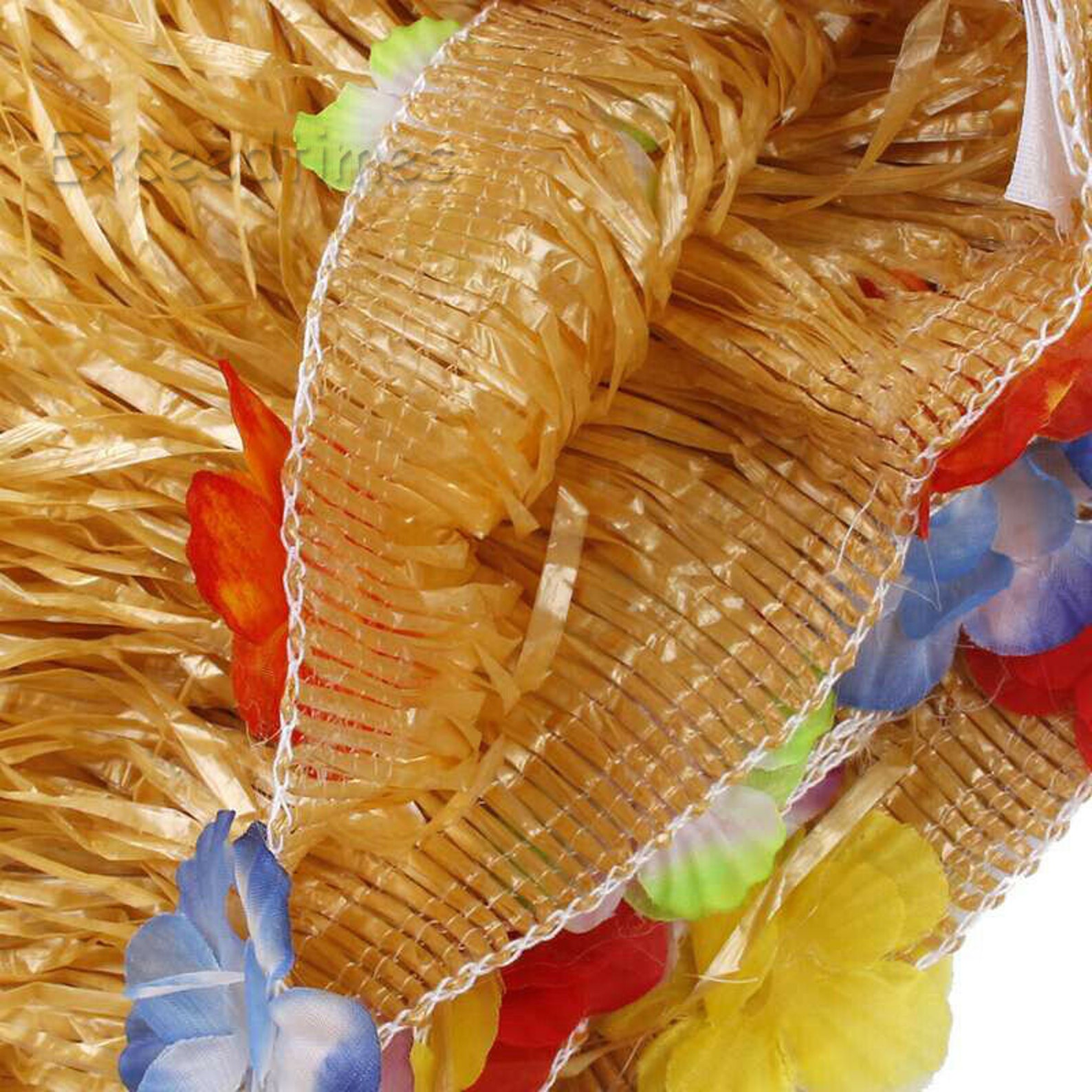 hawaiian table skirt diy